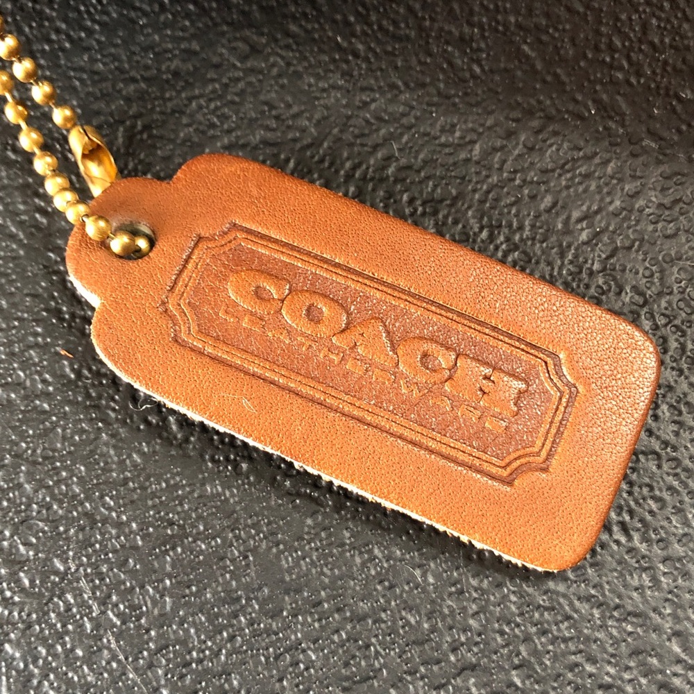 Vintage Coach Bleeker Feeder Bucket Bag British Tan Crossbody Shoulder - Picture 6 of 15